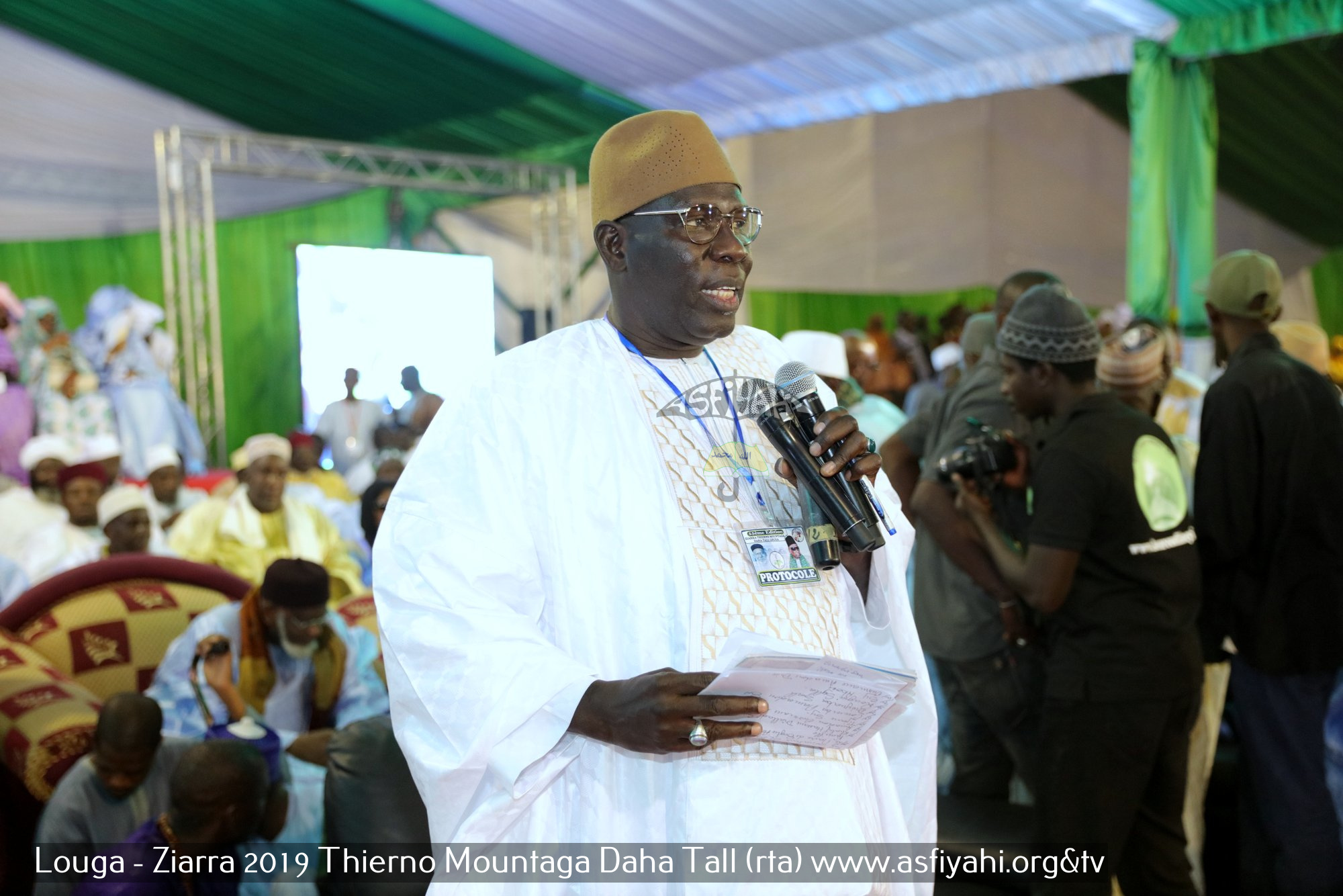 PHOTOS - LOUGA- Les Images de la Ziarra 2019 dédiée à Thierno Mountaga Daha Tall (rta)