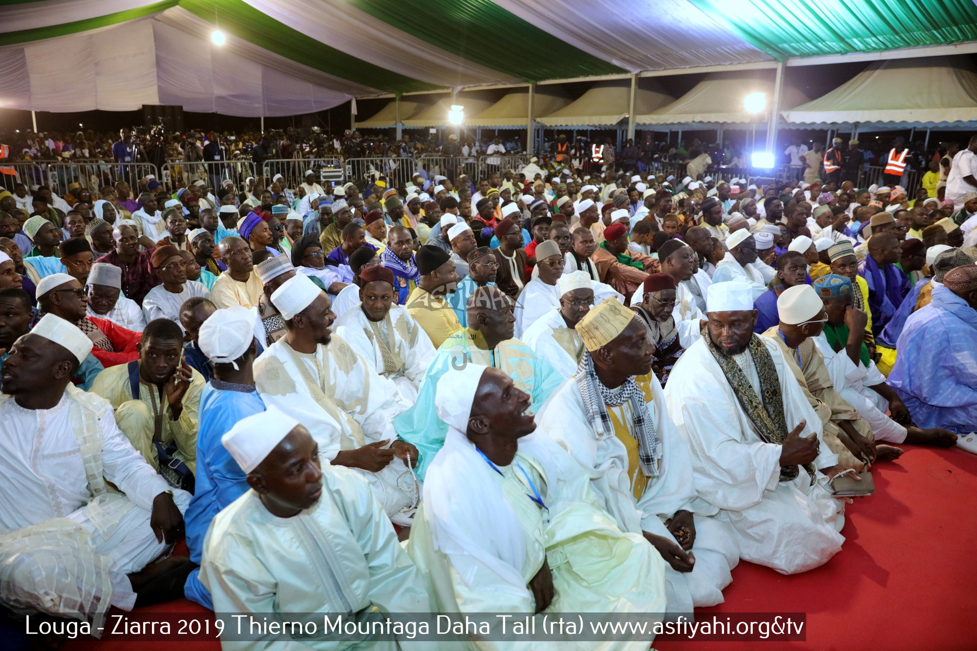 PHOTOS - LOUGA- Les Images de la Ziarra 2019 dédiée à Thierno Mountaga Daha Tall (rta)