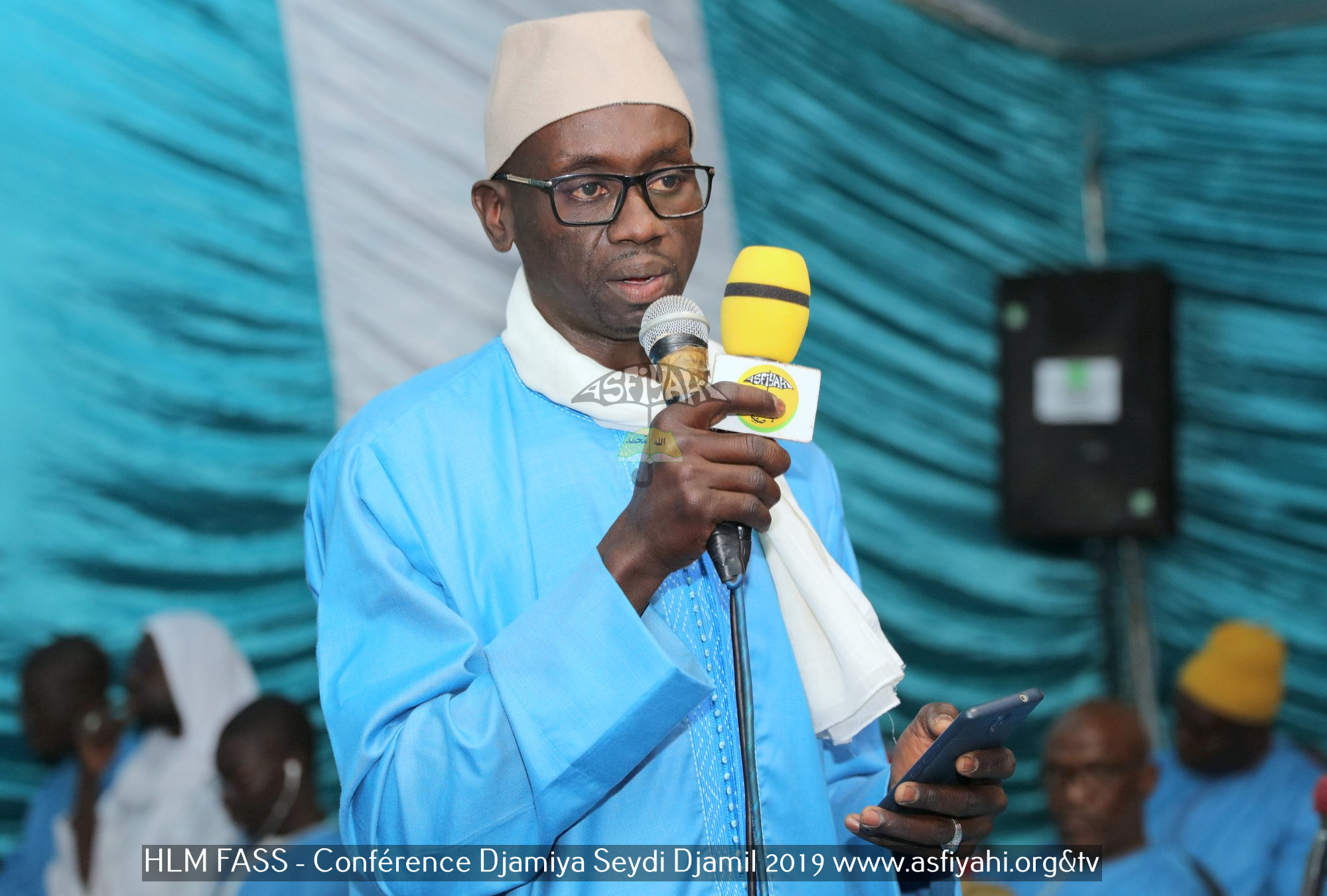 PHOTOS - HLM FASS - Les Images de la Conférence du Djamiya Seydi Djamil 2019, animée par Oustaz Diabel Koité
