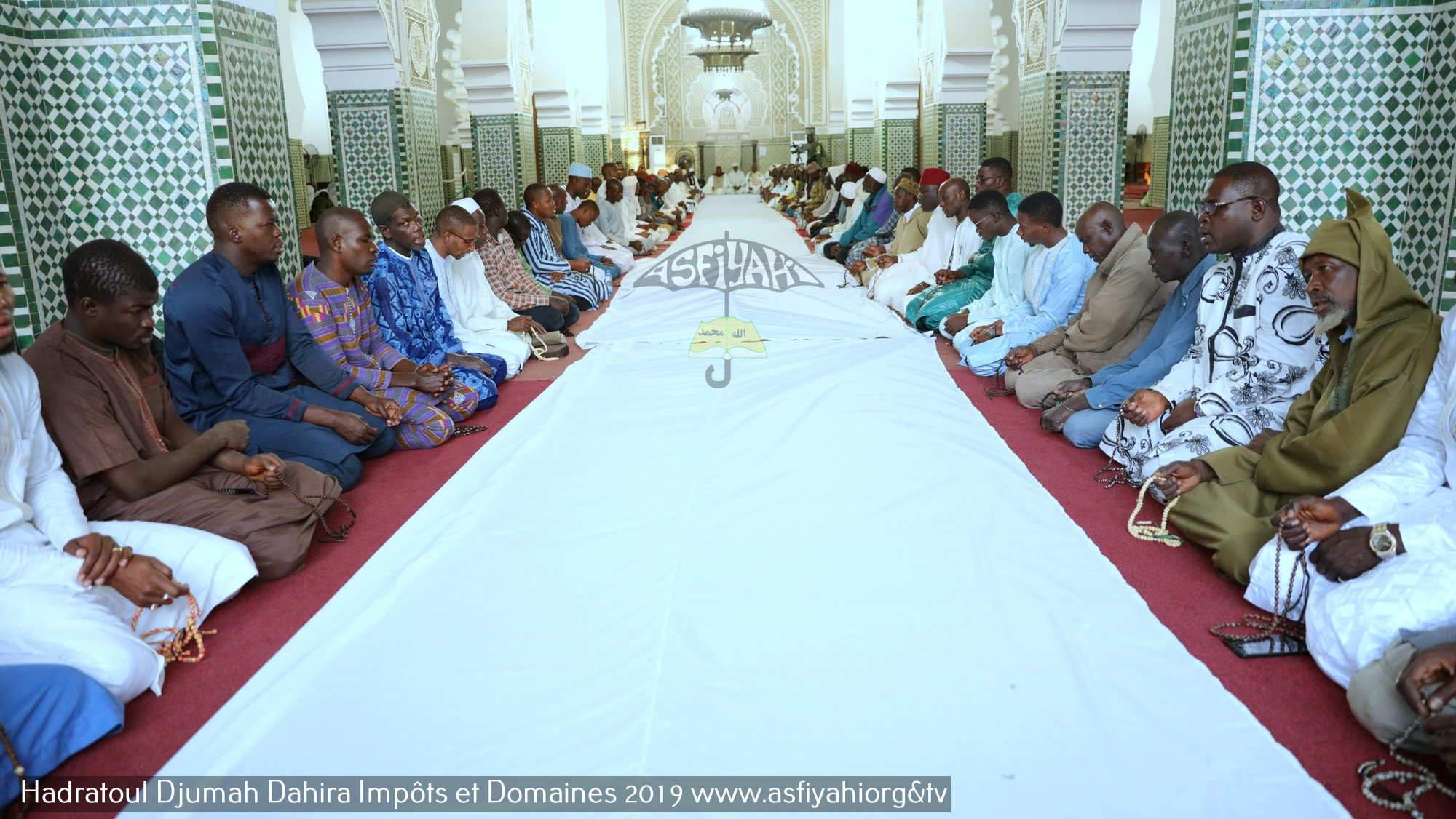 PHOTOS - Les images du Hadratoul Djumah de lancement du Dahiratoul Moutahabina Filahi des Impôts et domaines 