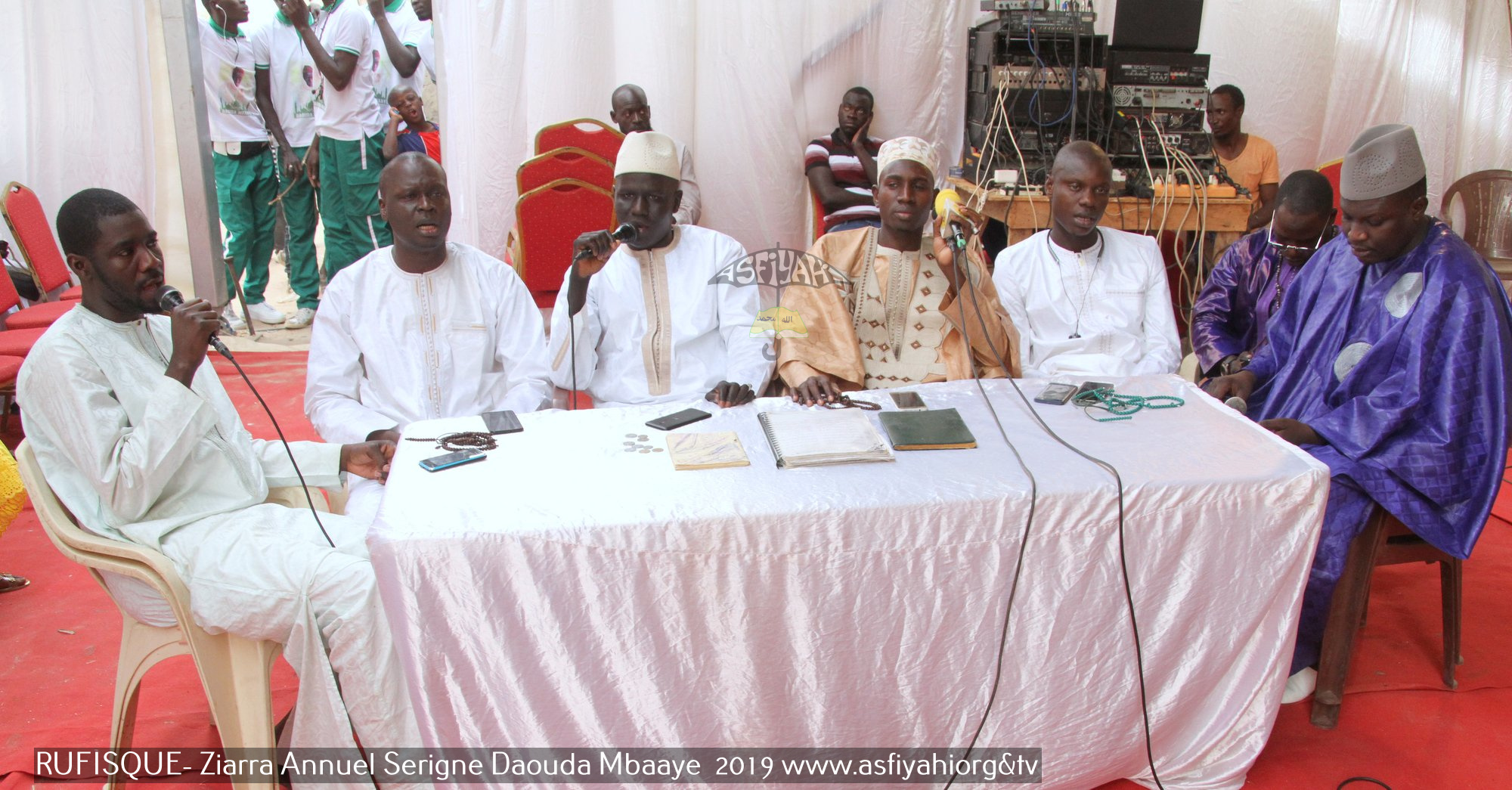 PHOTOS - Les Images  Ziarra Annuelle, édition 2019 de la Hadara El Hadj Daouda Mbaaye à Colobane Rufisque, présidée par Serigne Mouhamadou Lamine Mbaye