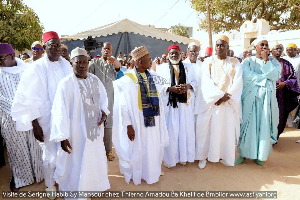 PHOTOS - BAMBILOR - Les Images de la visite de Serigne Habib Sy Mansour chez Thierno Amadou Ba Khalif de Bambilor