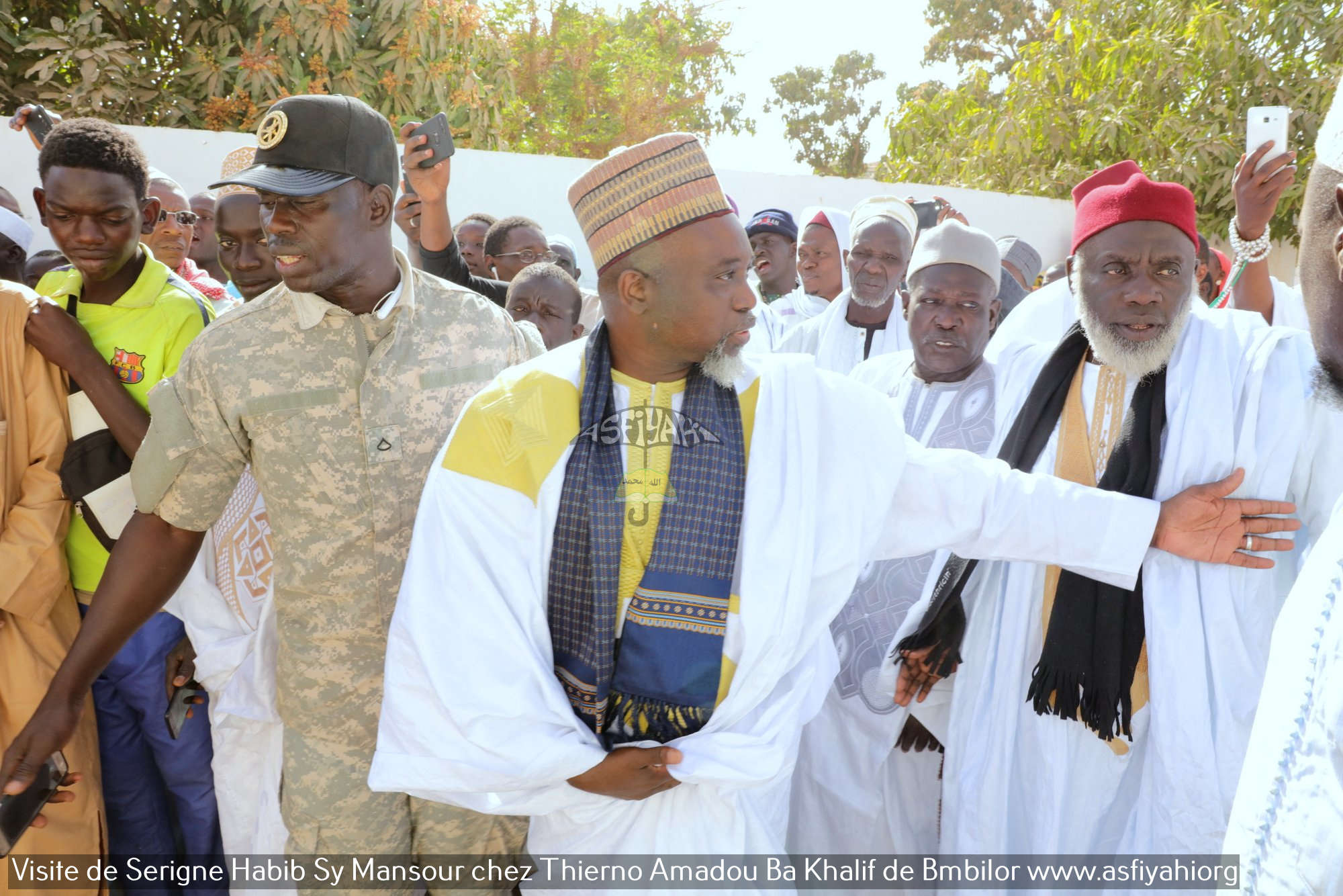 PHOTOS - BAMBILOR - Les Images de la visite de Serigne Habib Sy Mansour chez Thierno Amadou Ba Khalif de Bambilor