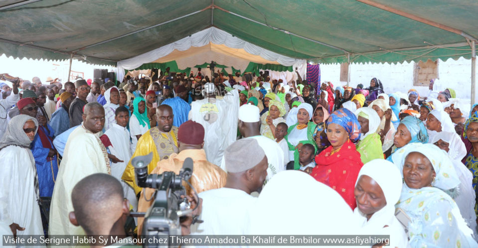 PHOTOS - BAMBILOR - Les Images de la visite de Serigne Habib Sy Mansour chez Thierno Amadou Ba Khalif de Bambilor