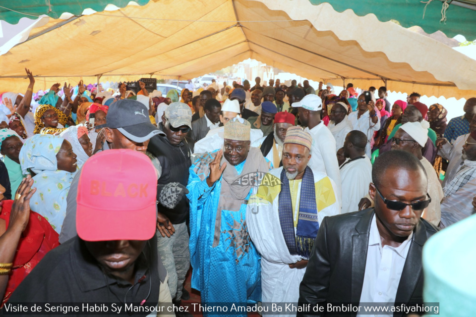 PHOTOS - BAMBILOR - Les Images de la visite de Serigne Habib Sy Mansour chez Thierno Amadou Ba Khalif de Bambilor