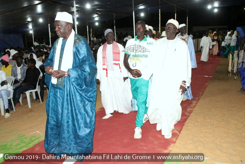 PHOTOS - GOROM 1 - Les Images du Gamou 2019 du Dahiratoul Moutahabina Filahi de Grome 1, présidé par Serigne Habib Sy Mansour 
