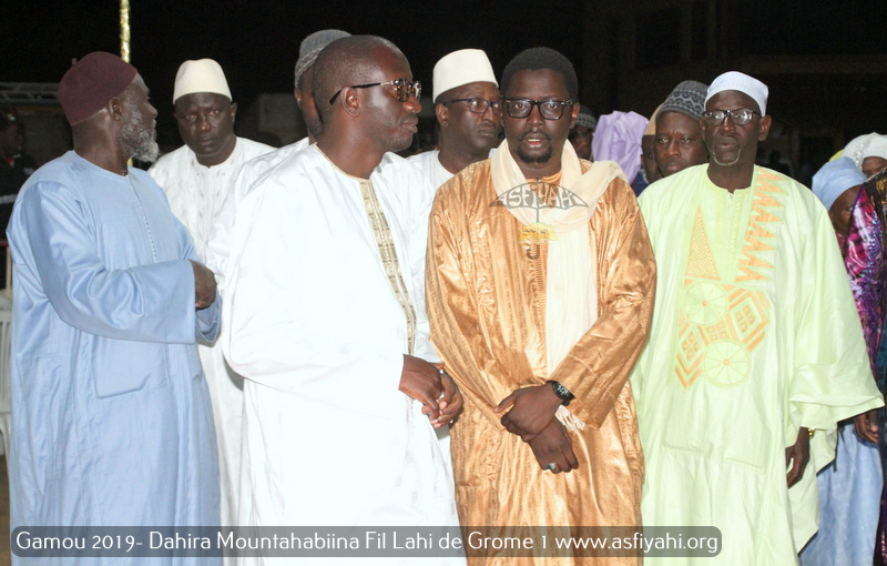 PHOTOS - GOROM 1 - Les Images du Gamou 2019 du Dahiratoul Moutahabina Filahi de Grome 1, présidé par Serigne Habib Sy Mansour 