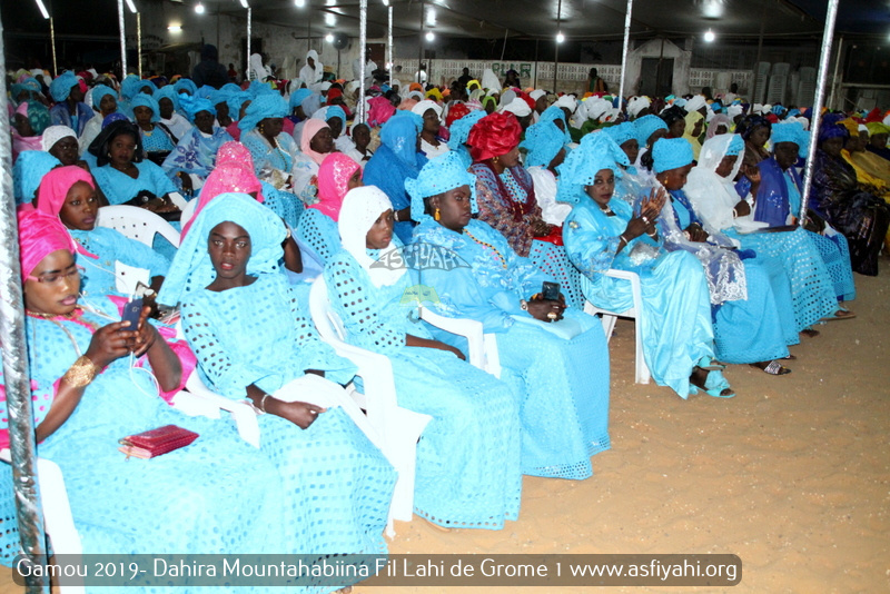 PHOTOS - GOROM 1 - Les Images du Gamou 2019 du Dahiratoul Moutahabina Filahi de Grome 1, présidé par Serigne Habib Sy Mansour 