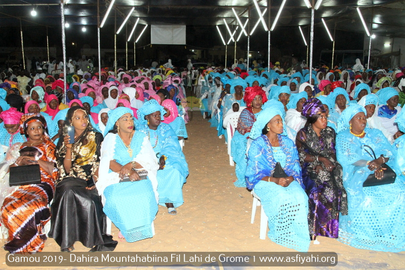 PHOTOS - GOROM 1 - Les Images du Gamou 2019 du Dahiratoul Moutahabina Filahi de Grome 1, présidé par Serigne Habib Sy Mansour 