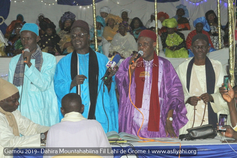 PHOTOS - GOROM 1 - Les Images du Gamou 2019 du Dahiratoul Moutahabina Filahi de Grome 1, présidé par Serigne Habib Sy Mansour 