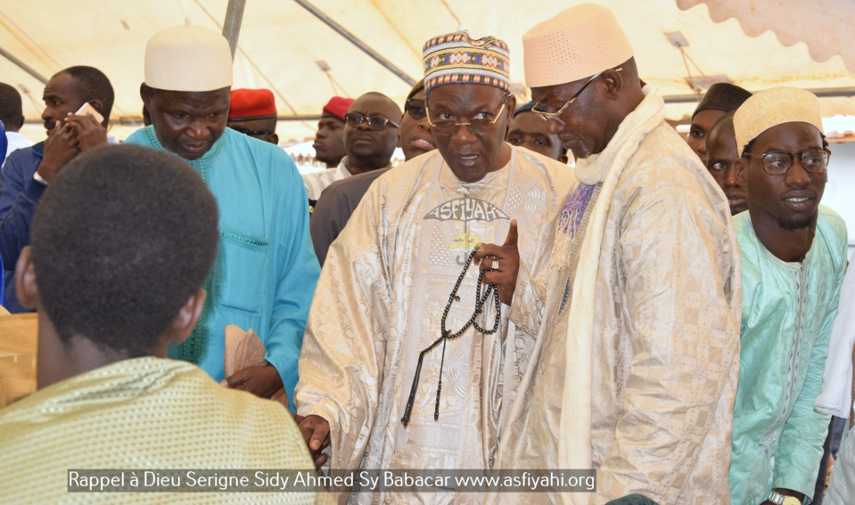 PHOTOS - RAPPEL À DIEU DE SERIGNE SIDY AHMED SY BABACAR: Les Images des Funérailles et Cérémonie de Prières 