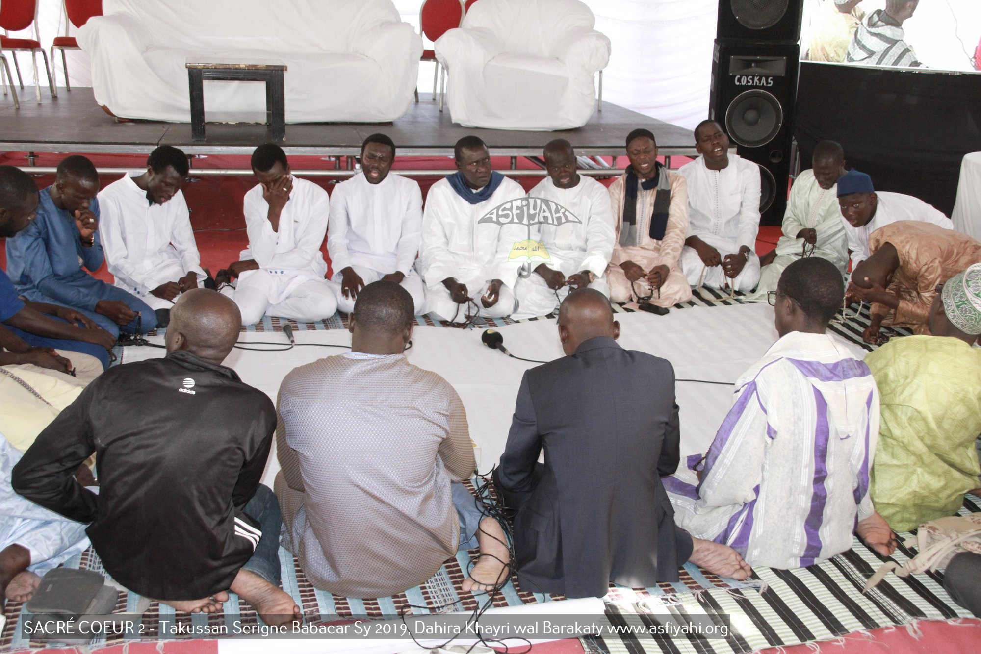 PHOTOS - SACRÉ COEUR 2 - Les Images du Takussan Serigne Babacar Sy 2019, organisé par le Dahiratoul Khayri wal Barakaty