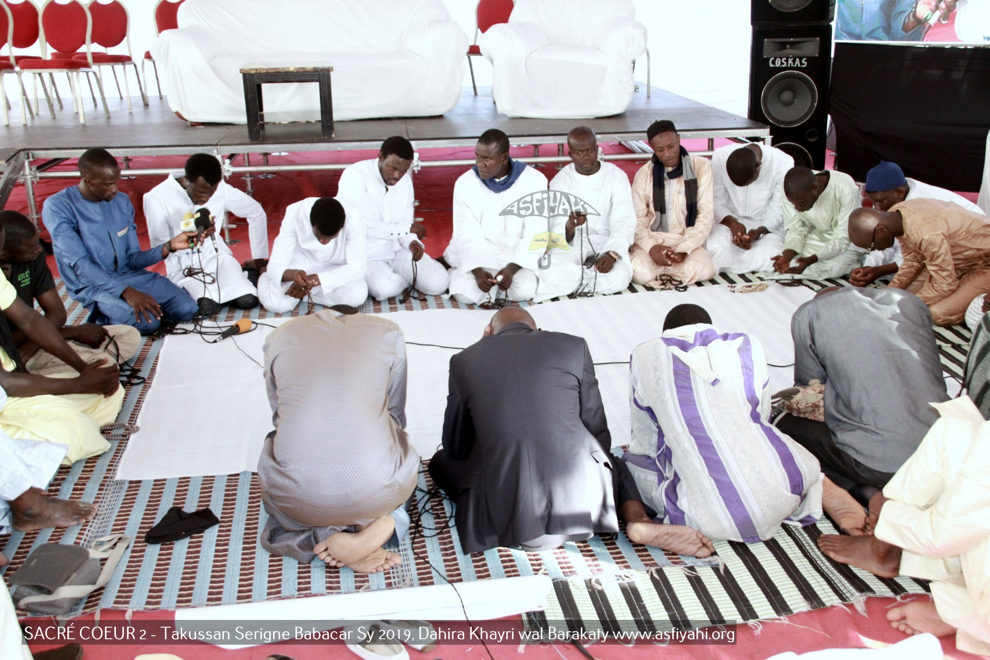 PHOTOS - SACRÉ COEUR 2 - Les Images du Takussan Serigne Babacar Sy 2019, organisé par le Dahiratoul Khayri wal Barakaty