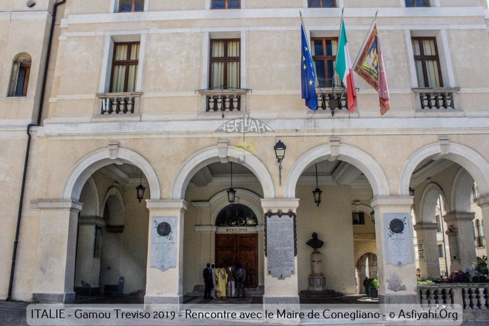 PHOTOS - ITALIE - GAMOU TREVISO 2019 - Les Images de la visite de Serigne Mansour Sy Djamil à la Mairie de Conegliano