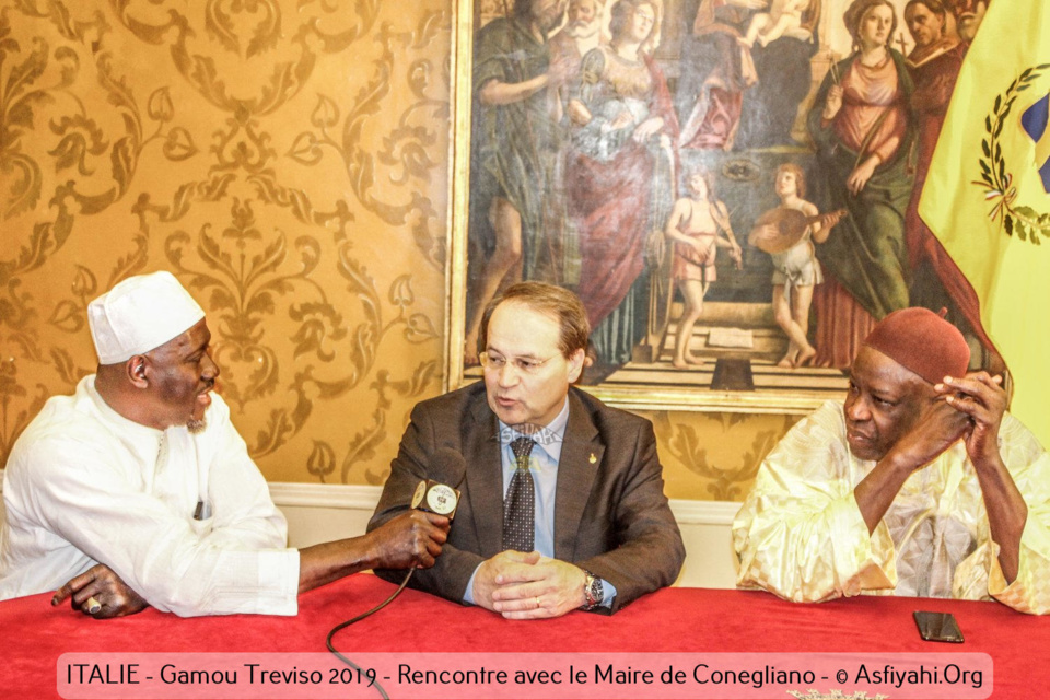 PHOTOS - ITALIE - GAMOU TREVISO 2019 - Les Images de la visite de Serigne Mansour Sy Djamil à la Mairie de Conegliano