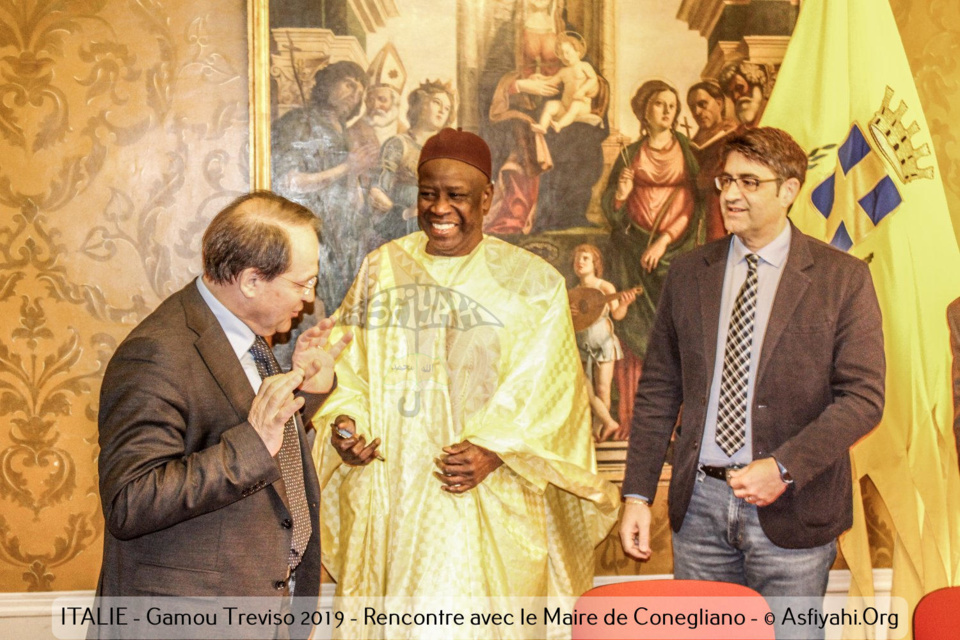 PHOTOS - ITALIE - GAMOU TREVISO 2019 - Les Images de la visite de Serigne Mansour Sy Djamil à la Mairie de Conegliano