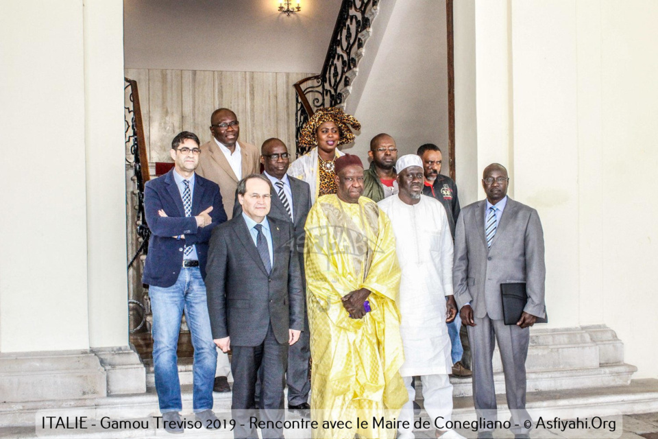 PHOTOS - ITALIE - GAMOU TREVISO 2019 - Les Images de la visite de Serigne Mansour Sy Djamil à la Mairie de Conegliano