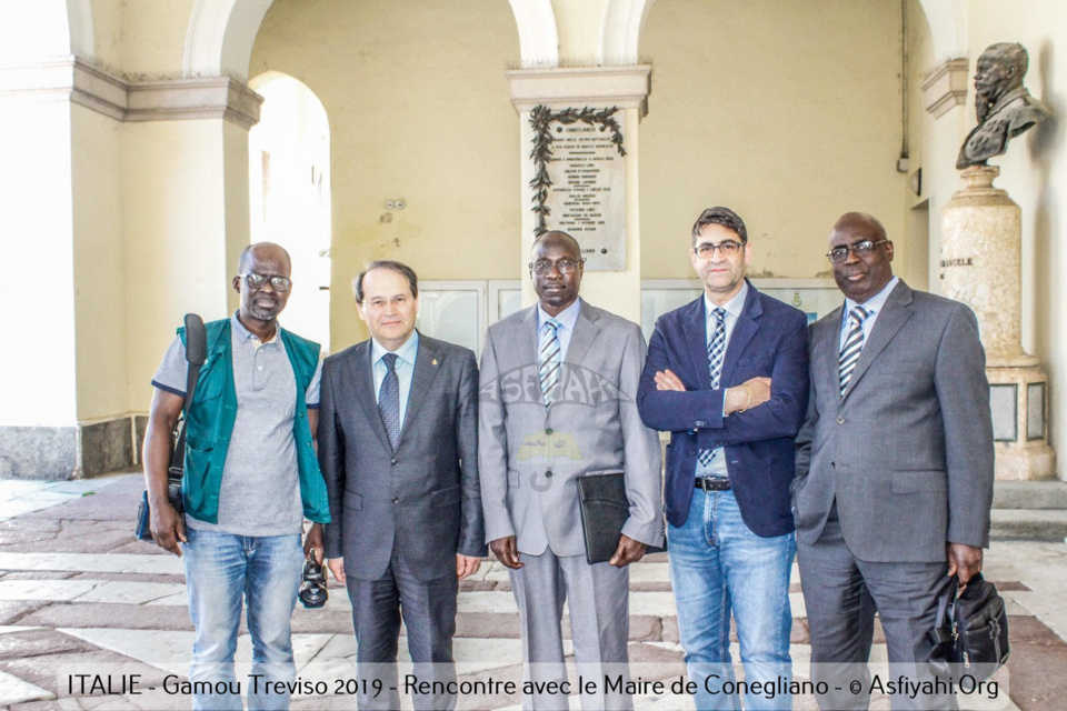 PHOTOS - ITALIE - GAMOU TREVISO 2019 - Les Images de la visite de Serigne Mansour Sy Djamil à la Mairie de Conegliano