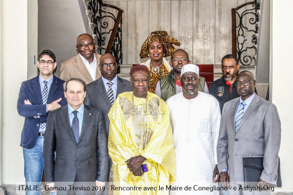 PHOTOS - ITALIE - GAMOU TREVISO 2019 - Les Images de la visite de Serigne Mansour Sy Djamil à la Mairie de Conegliano