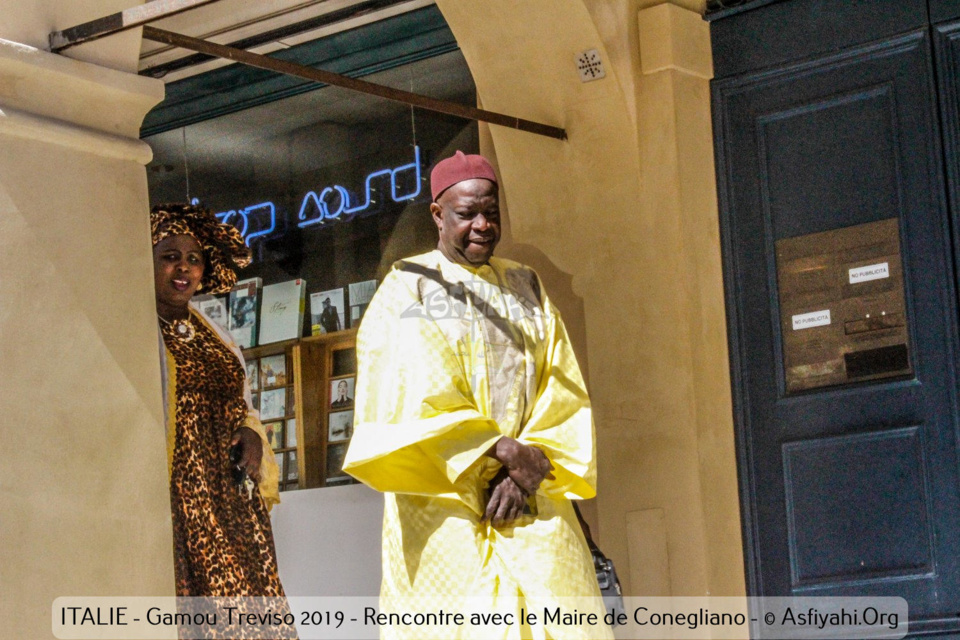 PHOTOS - ITALIE - GAMOU TREVISO 2019 - Les Images de la visite de Serigne Mansour Sy Djamil à la Mairie de Conegliano