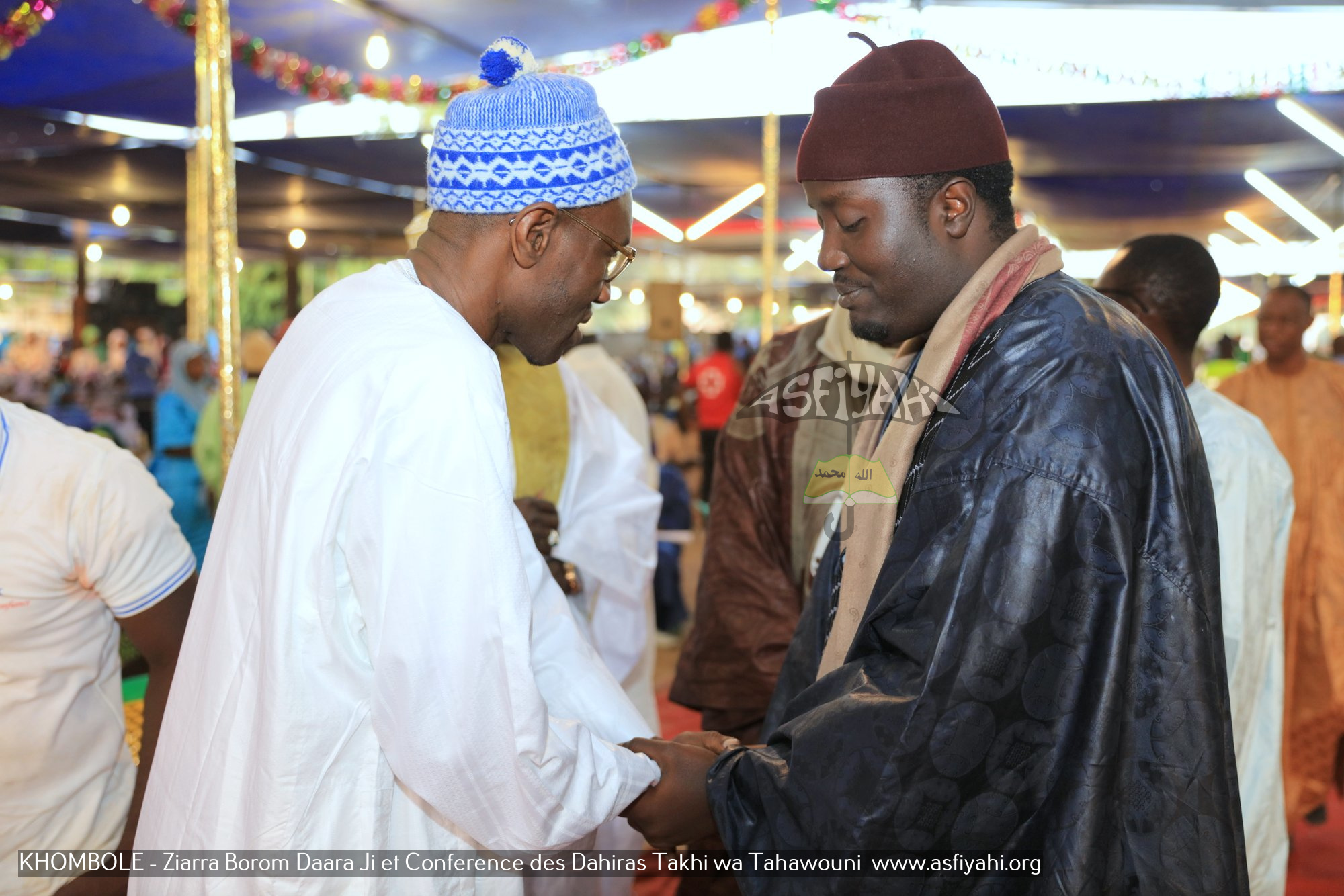 PHOTOS -KHOMBOLE : Les Images de la Ziarra Borom Daara Ji et Conference des Dahiras Takhi Wa Tahawouni , Samedi 13 Avril 2019