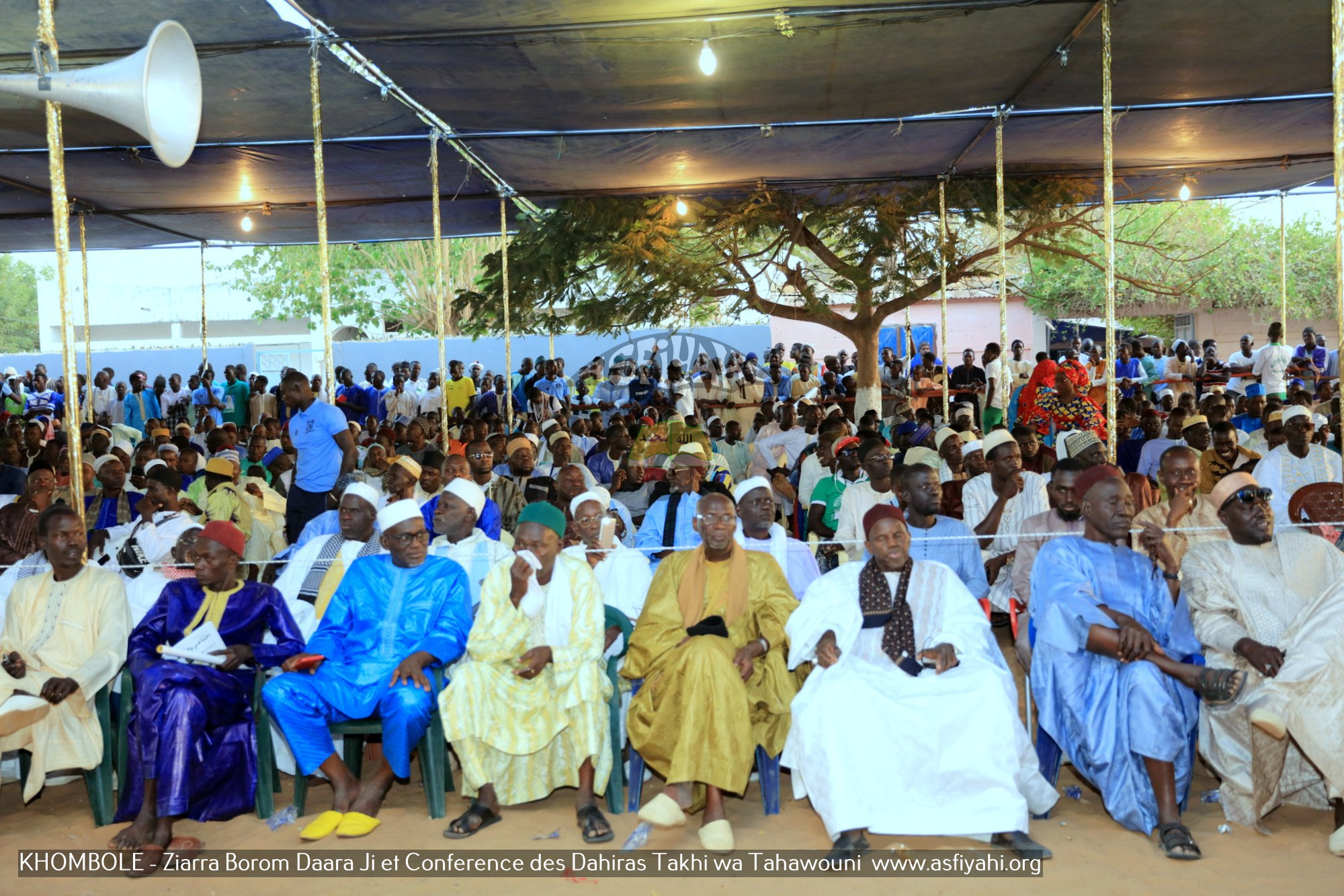 PHOTOS -KHOMBOLE : Les Images de la Ziarra Borom Daara Ji et Conference des Dahiras Takhi Wa Tahawouni , Samedi 13 Avril 2019