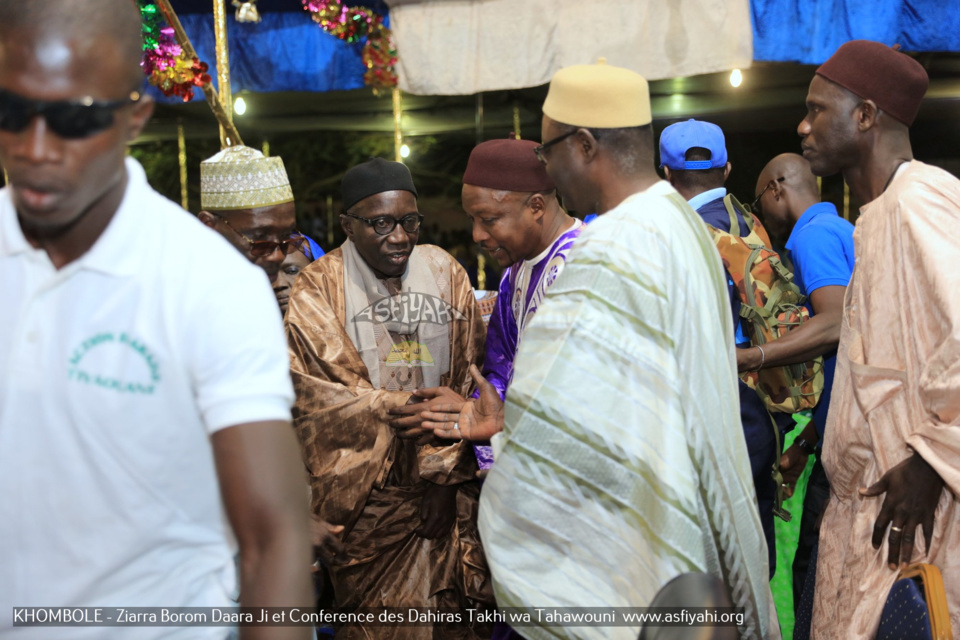 PHOTOS -KHOMBOLE : Les Images de la Ziarra Borom Daara Ji et Conference des Dahiras Takhi Wa Tahawouni , Samedi 13 Avril 2019