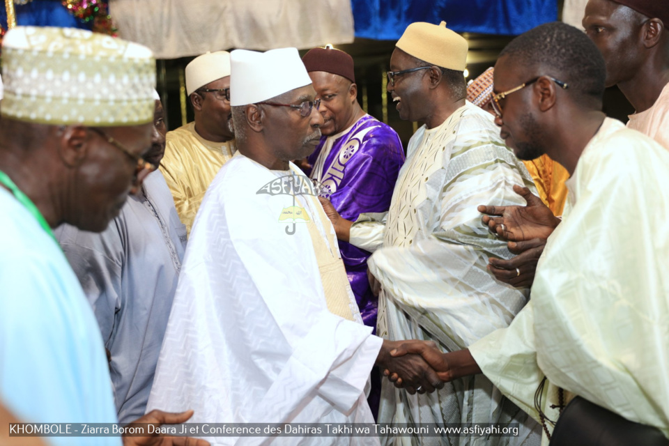 PHOTOS -KHOMBOLE : Les Images de la Ziarra Borom Daara Ji et Conference des Dahiras Takhi Wa Tahawouni , Samedi 13 Avril 2019