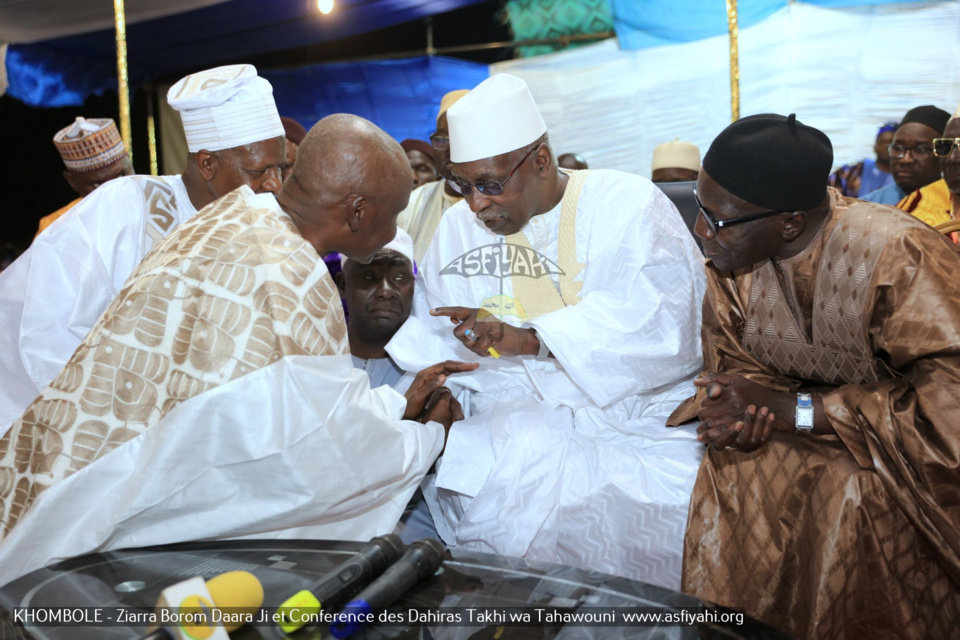 PHOTOS -KHOMBOLE : Les Images de la Ziarra Borom Daara Ji et Conference des Dahiras Takhi Wa Tahawouni , Samedi 13 Avril 2019