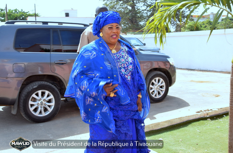 PHOTOS - MAWLID 2019 - Accueil du President Macky Sall à Tivaouane par le Khalif General des TIdianes et la famille de Seydil Hadj Malick SY