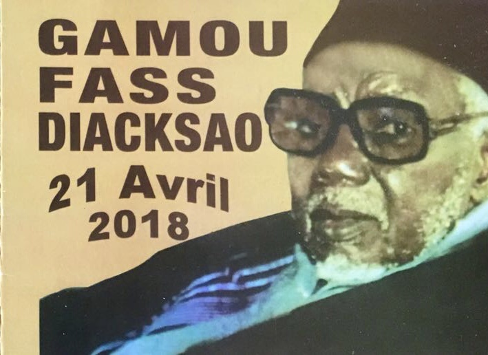 Le Gamou de Diacksao sera célébré les Vendredi 20 et Samedi 21 Avril 2018