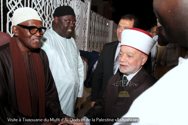 PHOTOS - Les images de la Visite à Tivaouane du Mufti d’Al Qods et de la Palestine