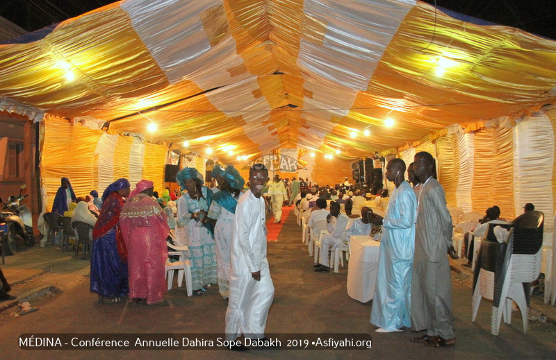 PHOTOS - MÉDINA - Les images de la Conférence Annuelle du Dahira Sope Dabakh, édition 2019, présidé par Serigne Habib Sy Babacar
