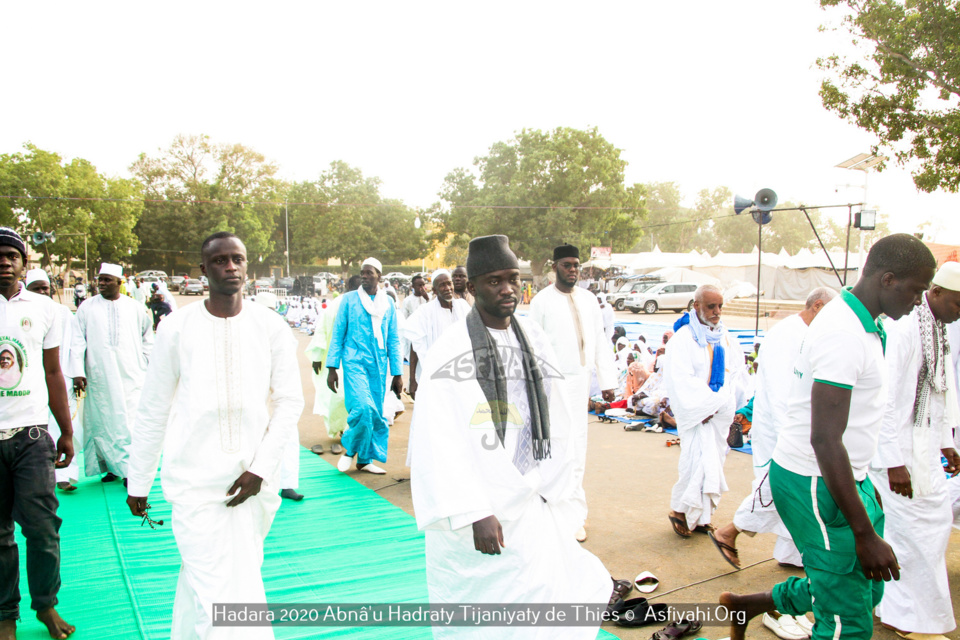 PHOTOS - THIES - Les Images de la Hadara 2020 de Abnau Hadraty Tijaniyaty de Thies, présidée par Serigne Moustapha Sy Al Amine