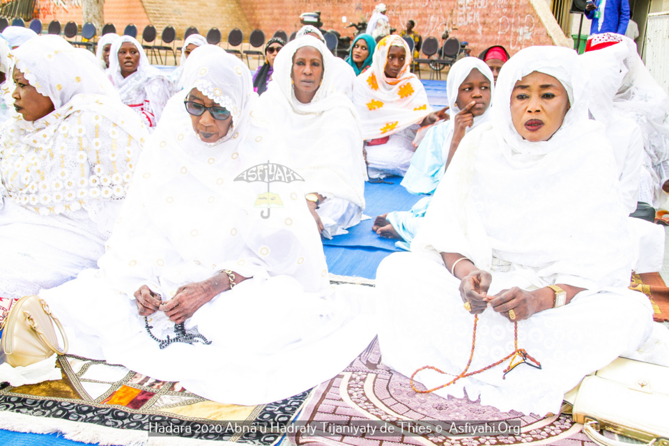 PHOTOS - THIES - Les Images de la Hadara 2020 de Abnau Hadraty Tijaniyaty de Thies, présidée par Serigne Moustapha Sy Al Amine