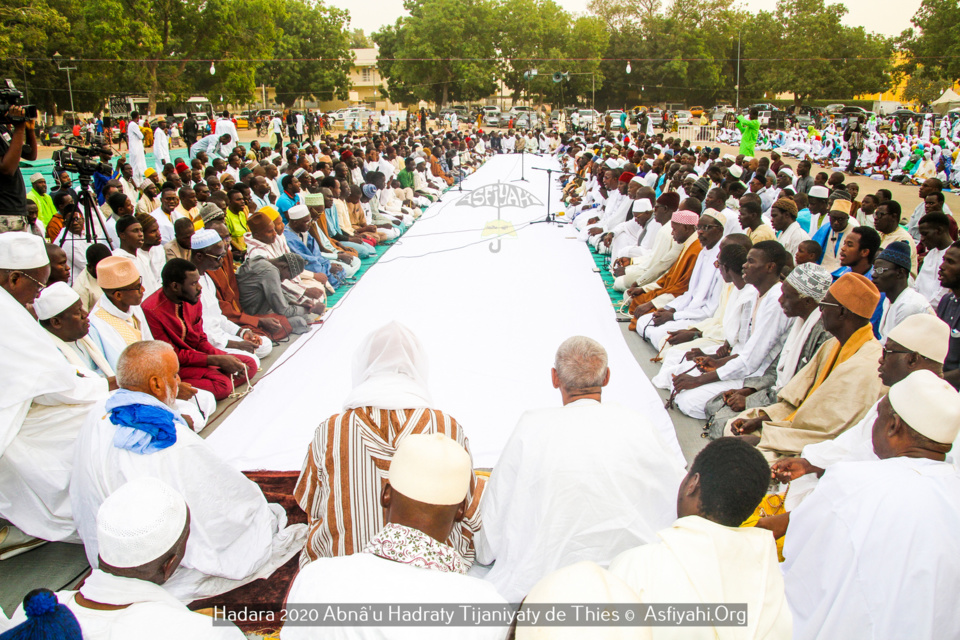 PHOTOS - THIES - Les Images de la Hadara 2020 de Abnau Hadraty Tijaniyaty de Thies, présidée par Serigne Moustapha Sy Al Amine