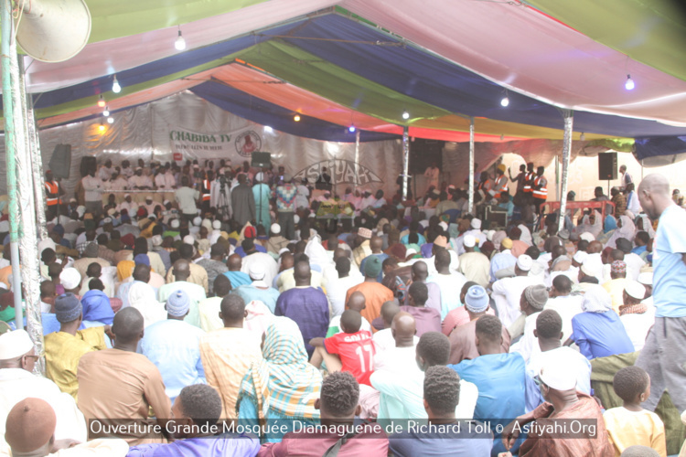 PHOTOS - RICHARD OLL - Les Images de l'ouverture de la grande mosquée de Diamagueune, Gamou et Hadratoul Djumah