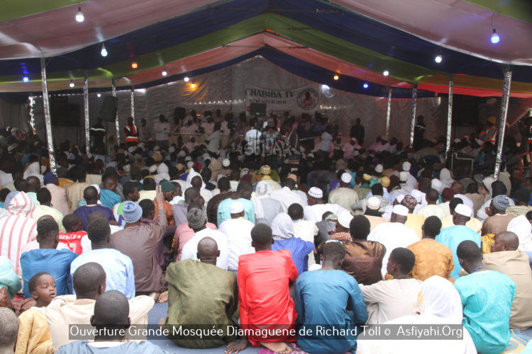 PHOTOS - RICHARD OLL - Les Images de l'ouverture de la grande mosquée de Diamagueune, Gamou et Hadratoul Djumah