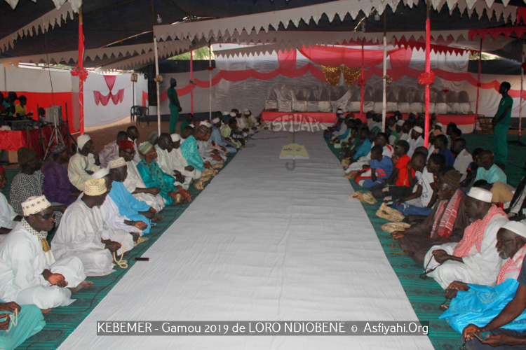 PHOTOS - KEBEMER - Les Images du Gamou  du Dahiratoul Takhi wa Tahawouni de Loro Ndiobéne