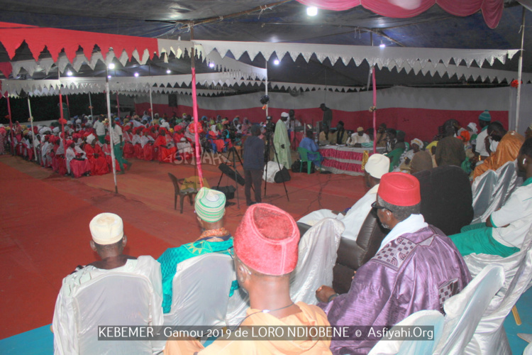 PHOTOS - KEBEMER - Les Images du Gamou  du Dahiratoul Takhi wa Tahawouni de Loro Ndiobéne