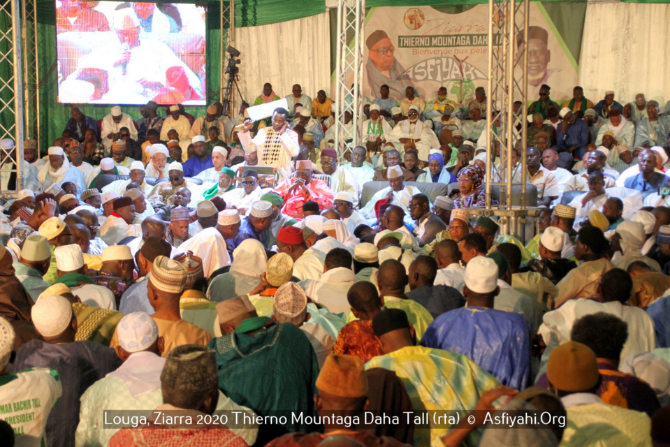 PHOTOS - LOUGA - Les Images de la Ziarra 2020 Thierno Mountaga Daha Tall (rta) co-présidée par Thierno Bachir Tall et Serigne Babacar Sy Mansour