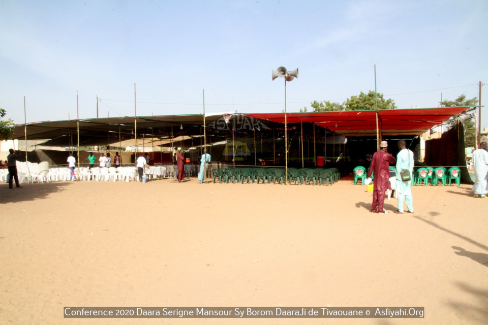 PHOTOS - TIVAOUANE - Les images de la Conférence du Daara Serigne Mansour SY de Tivaouane dirigé par Serigne Maodo Sow