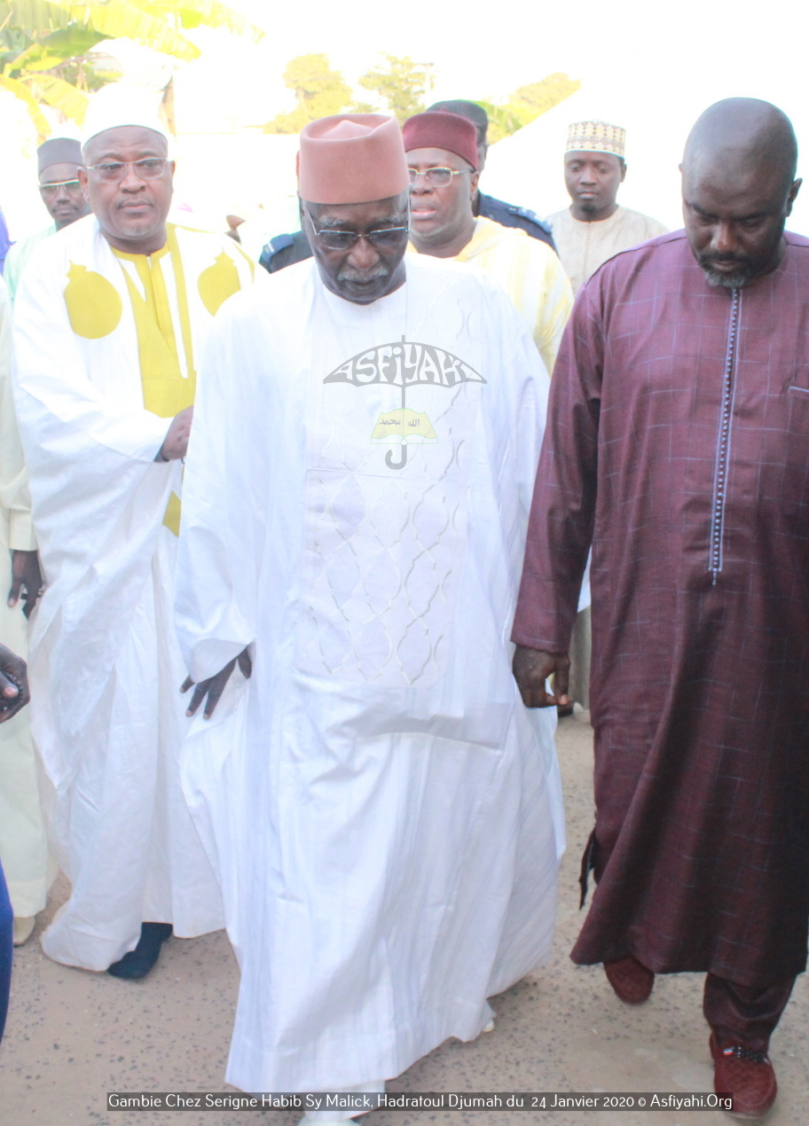 PHOTOS - GAMBIE - Les images de la Hadratoul Djumah de ce vendredi 24 Janvier 2020 chez Serigne Habib Sy Malick, présidé par Serigne Babacar SY Mansour 