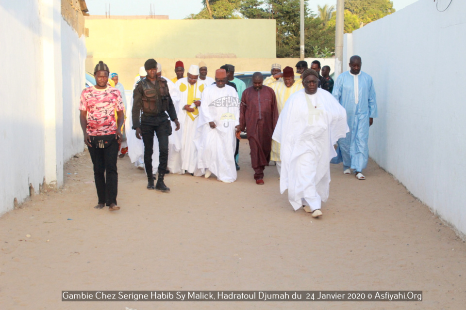 PHOTOS - GAMBIE - Les images de la Hadratoul Djumah de ce vendredi 24 Janvier 2020 chez Serigne Habib Sy Malick, présidé par Serigne Babacar SY Mansour 