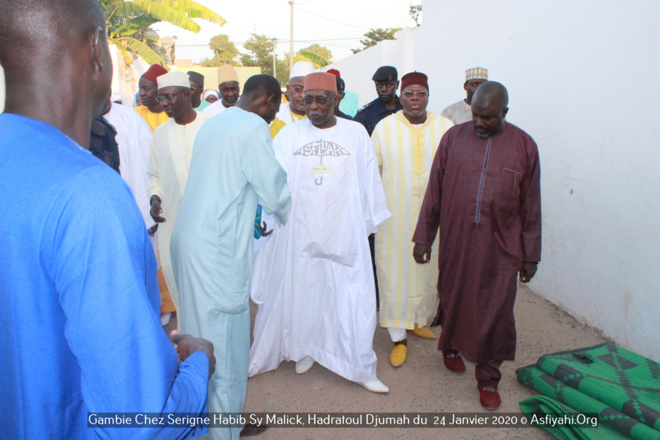 PHOTOS - GAMBIE - Les images de la Hadratoul Djumah de ce vendredi 24 Janvier 2020 chez Serigne Habib Sy Malick, présidé par Serigne Babacar SY Mansour 