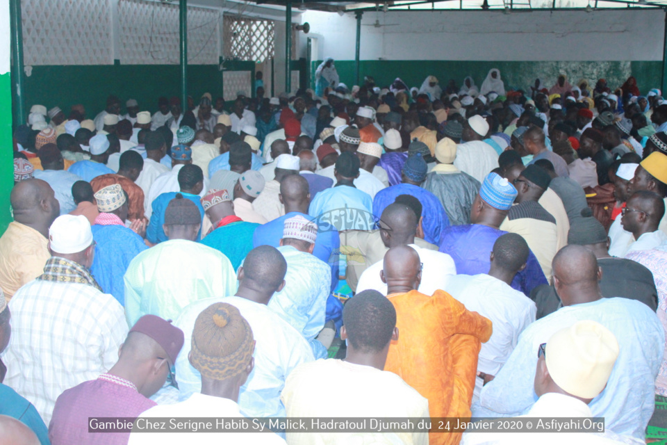 PHOTOS - GAMBIE - Les images de la Hadratoul Djumah de ce vendredi 24 Janvier 2020 chez Serigne Habib Sy Malick, présidé par Serigne Babacar SY Mansour 