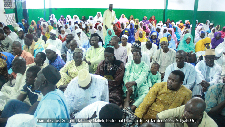 PHOTOS - GAMBIE - Les images de la Hadratoul Djumah de ce vendredi 24 Janvier 2020 chez Serigne Habib Sy Malick, présidé par Serigne Babacar SY Mansour 