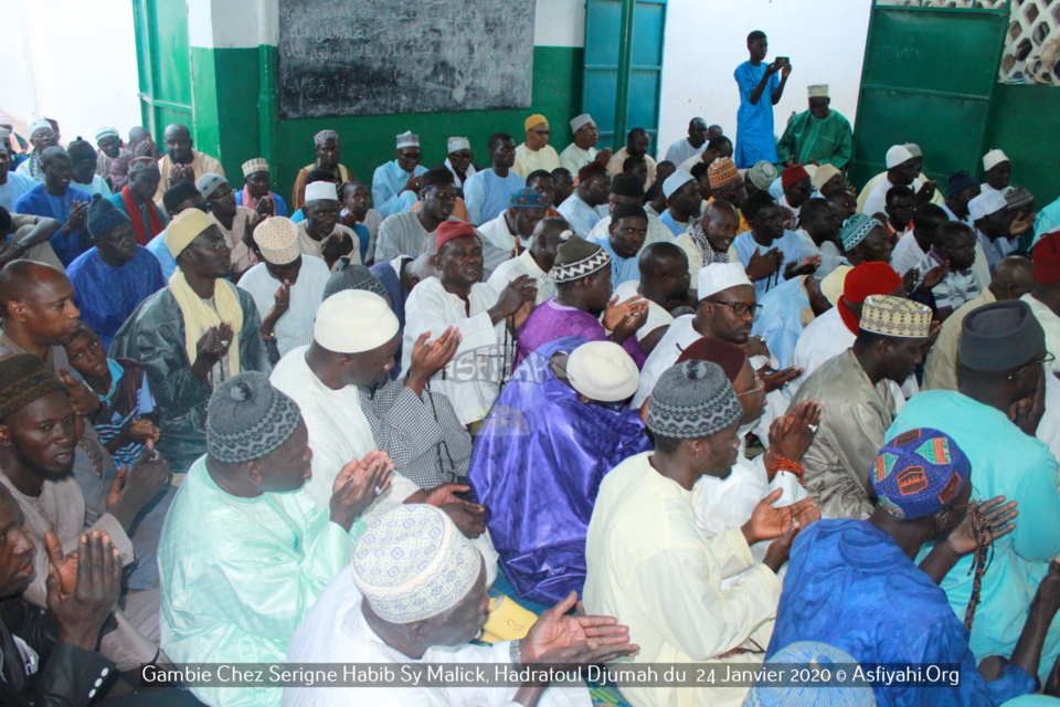 PHOTOS - GAMBIE - Les images de la Hadratoul Djumah de ce vendredi 24 Janvier 2020 chez Serigne Habib Sy Malick, présidé par Serigne Babacar SY Mansour 