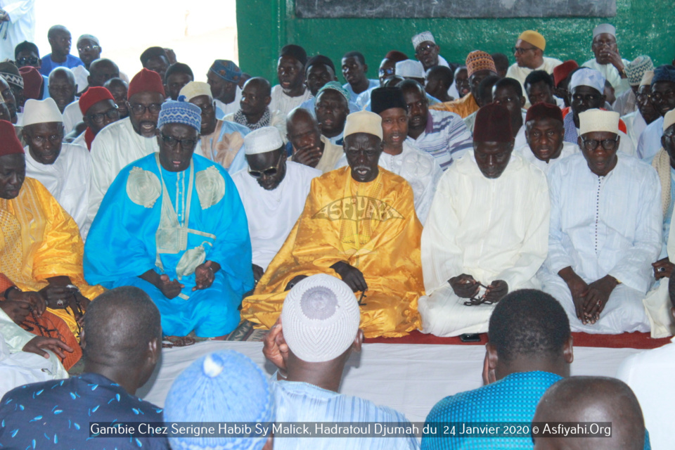 PHOTOS - GAMBIE - Les images de la Hadratoul Djumah de ce vendredi 24 Janvier 2020 chez Serigne Habib Sy Malick, présidé par Serigne Babacar SY Mansour 