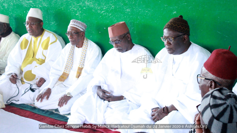 PHOTOS - GAMBIE - Les images de la Hadratoul Djumah de ce vendredi 24 Janvier 2020 chez Serigne Habib Sy Malick, présidé par Serigne Babacar SY Mansour 